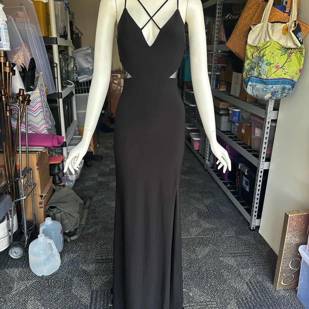 Elegant Black Evening Gown